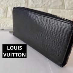 Louis Vuitton ルイヴィトン ブラック エピレザー 長財布 - メルカリ