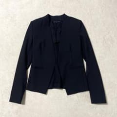 【美品】セオリー TAILOR LANAI ノーカラージャケット ブラック L ✨美品✨theory ノーカラージャケット 黒 Tailor Lanai 背抜き - メルカリ