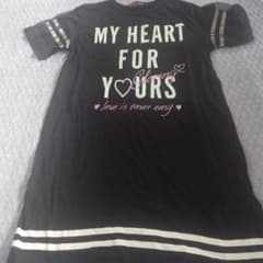 SPICE LIP ブラックワンピース 半袖