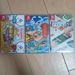 Nintendo Switch ソフト 3本セットのサムネイル