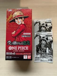 ONE PIECEカード 受け継がれる意志 OP-13(テープカット)1BOX - メルカリ