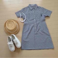 ワンピース♡黒チェックのサムネイル
