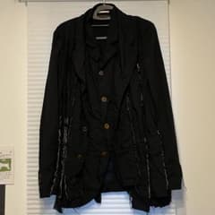 コムデギャルソンオムプリュス 19SS ポリ縮絨 短冊ジャケット - メルカリ