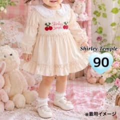 シャーリーテンプル チェリー ワンピース 90 - メルカリ