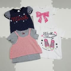 女の子 Tシャツ 110㎝　半袖　トップス　まとめ売りのサムネイル