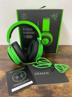 Razer Kraken Green レイザー ゲーミングヘッドセットのサムネイル