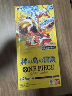 ワンピースカードゲーム 神の島の冒険 BOX テープ付き - メルカリ