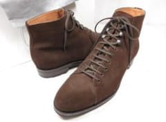 フラテッリジャコメッティ FG400 モンキーブーツ 41 ブラウン スウェード フラテッリジャコメッティ FG400 モンキーブーツ 41 ブラウン