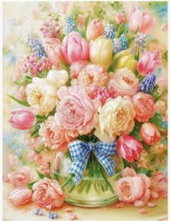 ダイヤモンドアート30×40 ラウンドビーズのサムネイル