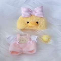 ぬい服 -` ̗ヒヨコさん4点セット ̖ ´- いつぬいサイズのサムネイル