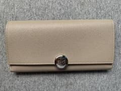 ロエベ ペブル コンチネンタルウォレット 長財布 クレイ ほぼ未使用