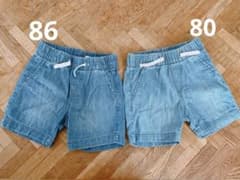 H&M ハーフパンツ　2着セットのサムネイル