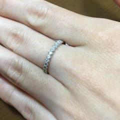 ❤美品❤CZダイヤエタニティーリングのサムネイル