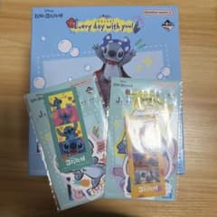 이치 반 쿠지 스티치 B상 세탁은 맡겨! 피규어 J상 스티커