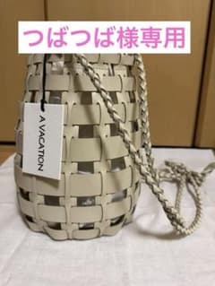 A VACATION バッグ　アイボリーのサムネイル