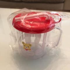 新品☆ミキハウス コップ ストロー マグのサムネイル