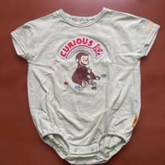 Curious George ロンパース 80cm ライトグリーンのサムネイル