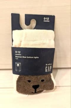 baby GAP くまタイツ 0-12ヶ月 新品未使用品のサムネイル