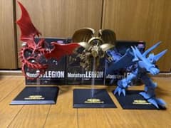 遊戯王 Monster LEGION 三幻神 オシリス オベリスク ラー 開封品