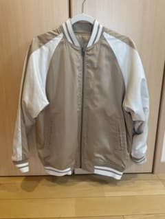 リバーシブルMA-1 ベージュ バイカラーのサムネイル