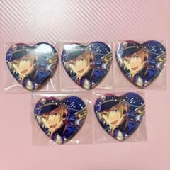 あんスタ 羽風薫 4周年 ハート型 ビッグ缶バッジ - メルカリ