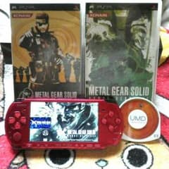 PSP3000 レッド ソフト付きのサムネイル