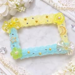 ハンドメイド 硬質ケース デコ トレカケース　横向きのサムネイル