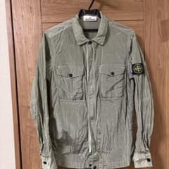 STONE ISLAND ナイロンシャツジャケット グリーン美品のサムネイル