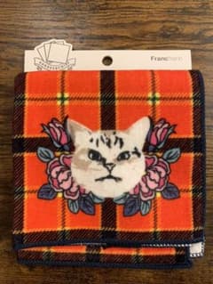 フランフラン　Francfranc　ハンカチ　アングリーキャットのサムネイル