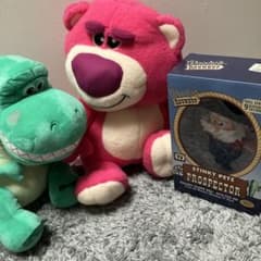 トイストーリー　箱入りぬいぐるみ ロッツォ　レックス　ぬいぐるみ