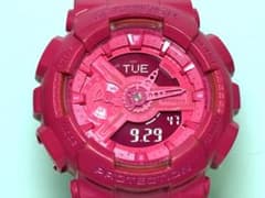 電池交換済み』CASIO G-SHOCK ピンク 腕時計 メンズ GA110B - メルカリ