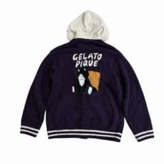 GELATO PIQUE HOMME ベビモコ　キャットジャガードジャケット　M GELATO PIQUE HOMME ベビモコ キャットジャガードジャケット L - メルカリ
