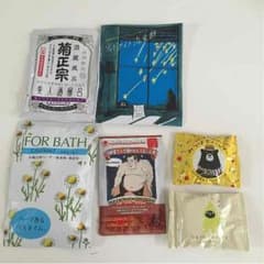 入浴剤 6点 セットのサムネイル