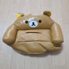ヒプマイ レザー風ソファー型ティッシュケースカバー くまぐるみ 寝そべり リラックマ レザー風ソファー型ティッシュケースカバー - メルカリ