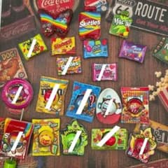 【単品購入可】お菓子パッケージ風 ミニチュアビーズのサムネイル