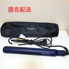 SALONIA ダブルイオン ストレートアイロン SL-004 ネイビーのサムネイル