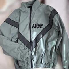 す*ん様 ARMYロゴ入りグレー ミリタリージャケットのサムネイル