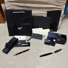 MONT BLANC 万年筆とボールペンセット MONTBLANC 万年筆146＆ボールペン164セット - メルカリ