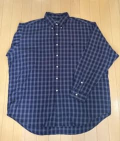 【最終値下】Ralph Lauren Blake XL ネイビー チェックシャツのサムネイル