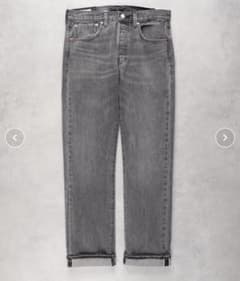 LEVI'S 501 セルビッジブラックデニム(W32,L32) - メルカリ