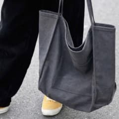 トートバッグ バッグ 大容量リバーシブルキャンバストートバックのサムネイル