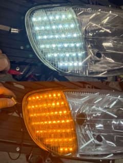 L700 ミラ ヘッドライト ワンオフLED加工 - メルカリ