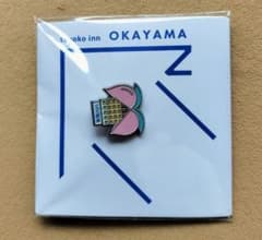 東横INN ピンバッジ 岡山限定 桃モチーフのサムネイル