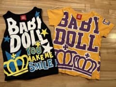 BABYDOLL ベビードール 100cm Tシャツ&タンクトップ　2枚セットのサムネイル