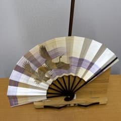日本舞踊 舞台用 鶴柄のサムネイル