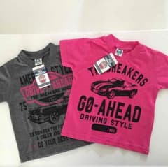 miki♡さま専用新品☆80㎝ Tシャツ2枚セットのサムネイル