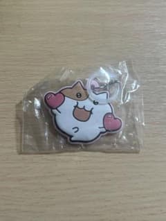 もちにゃみ ぷくっとラバーめじるしチャーム めじるしアクセサリー　ハートにゃみのサムネイル