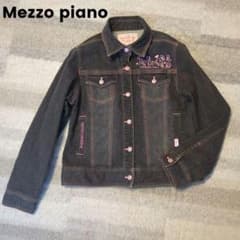 Mezzo piano□デニムジャケット ベリエちゃん Y2K 平成女児 150 - メルカリ