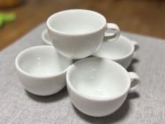 ORIGAMI 6ozラテボウル5客セット ホワイトのサムネイル