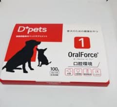 D+pets OralForce+ 犬用口腔ケアサプリメント 100gのサムネイル